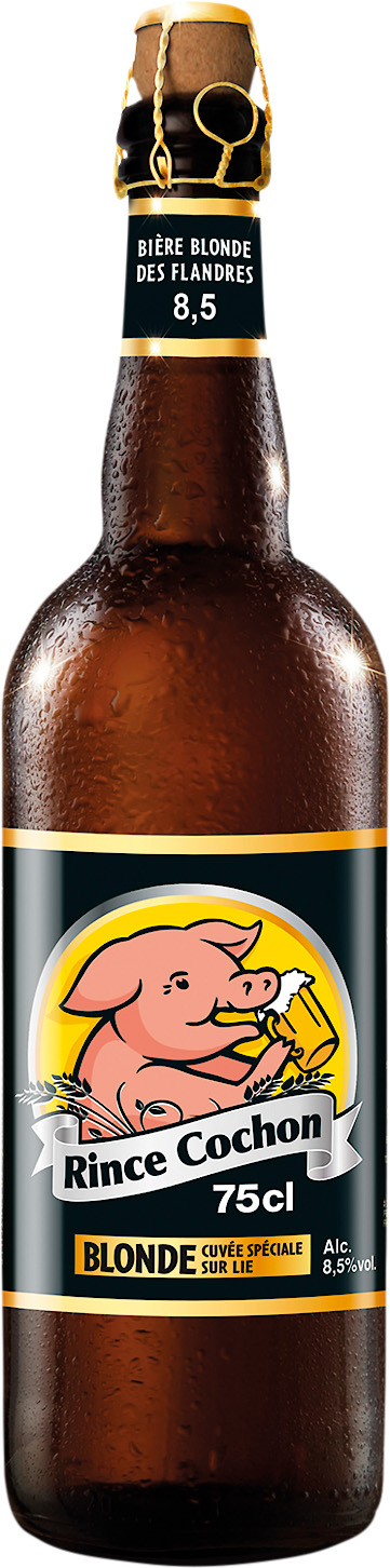 BIERE BLONDE RINCE COCHON 8,5°