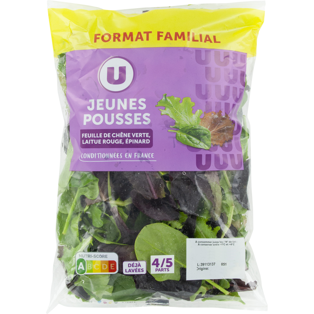 MELANGE JEUNES POUSSES U