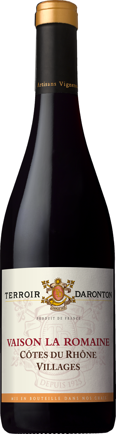 CÔTES DU RHÔNE VILLAGES VAISON LA ROMAINE AOP ROUGE TERROIR DARONTON 2024