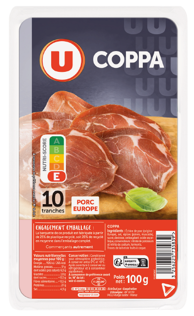 COPPA EN TRANCHES U