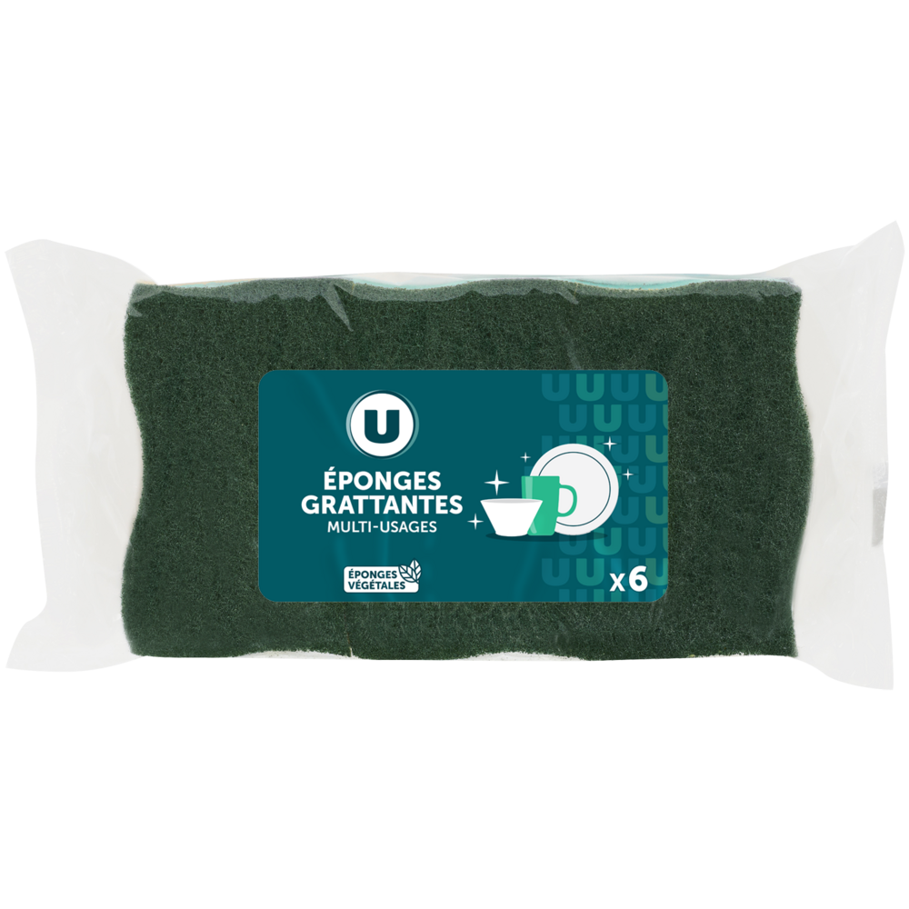 EPONGES GRATTANTES MULTI-USAGES U