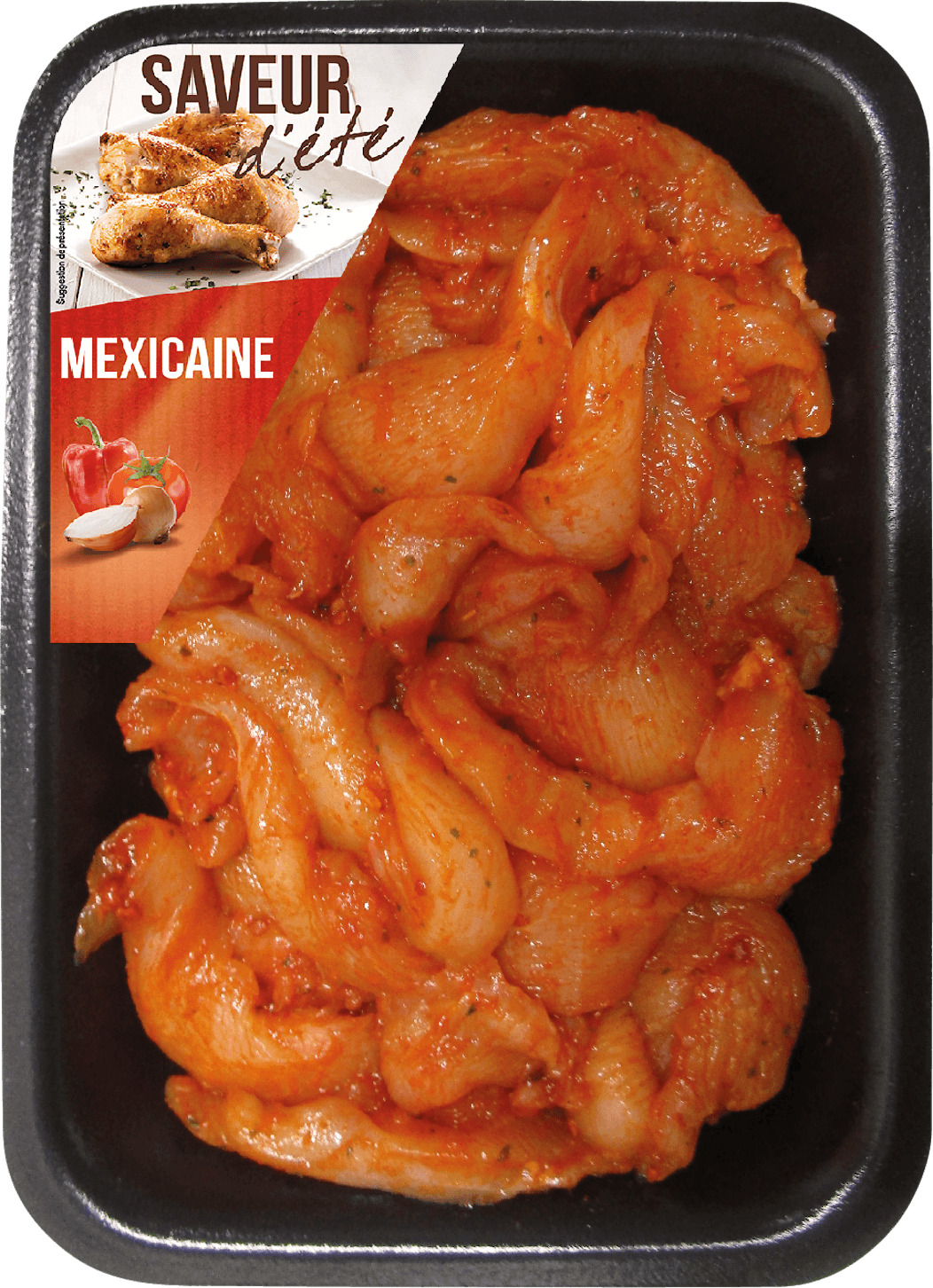 EMINCE DE FILET DE POULET SAVEUR D'ETE