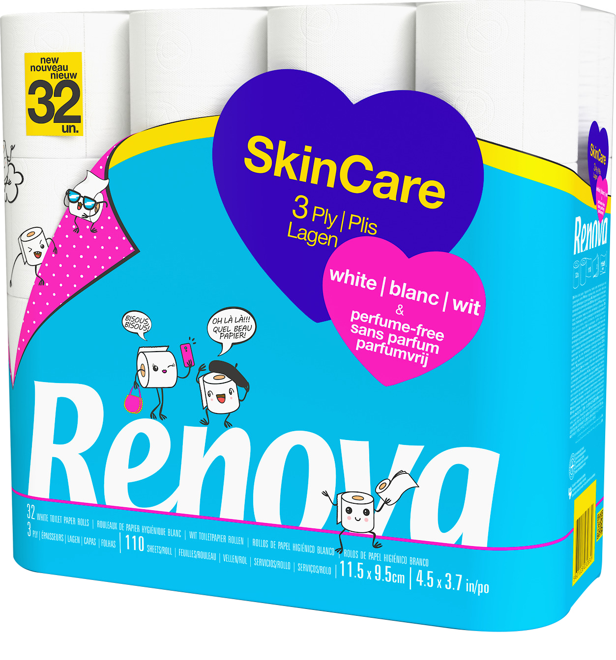 PAPIER TOILETTE SKINCARE RENOVA