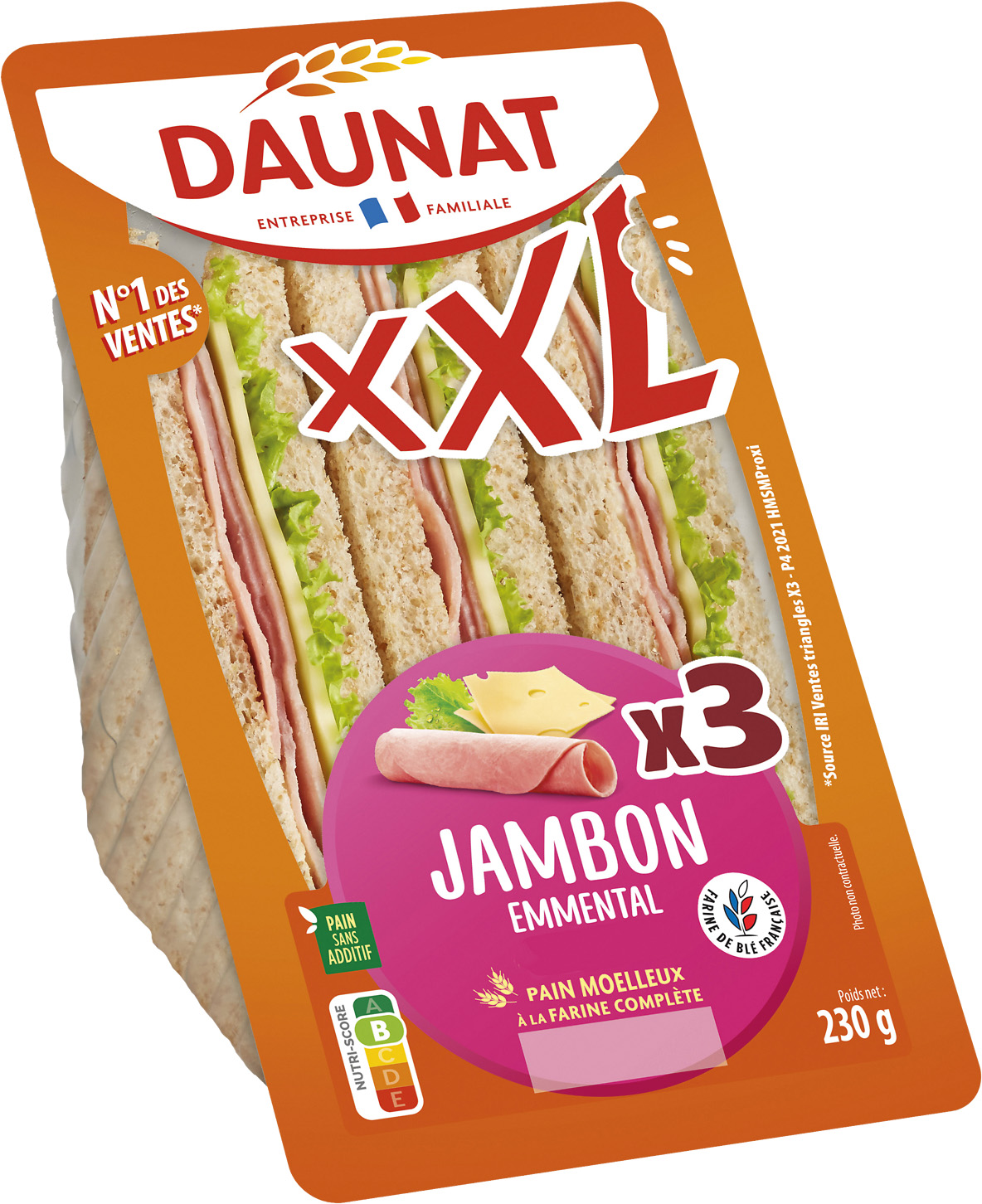 SANDWICH XXL DAUNAT