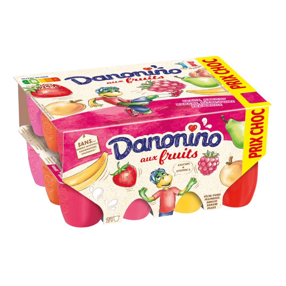 FROMAGE FRAIS AUX FRUITS DANONINO