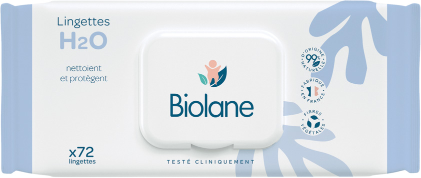 LINGETTES EPAISSES H2O BIOLANE