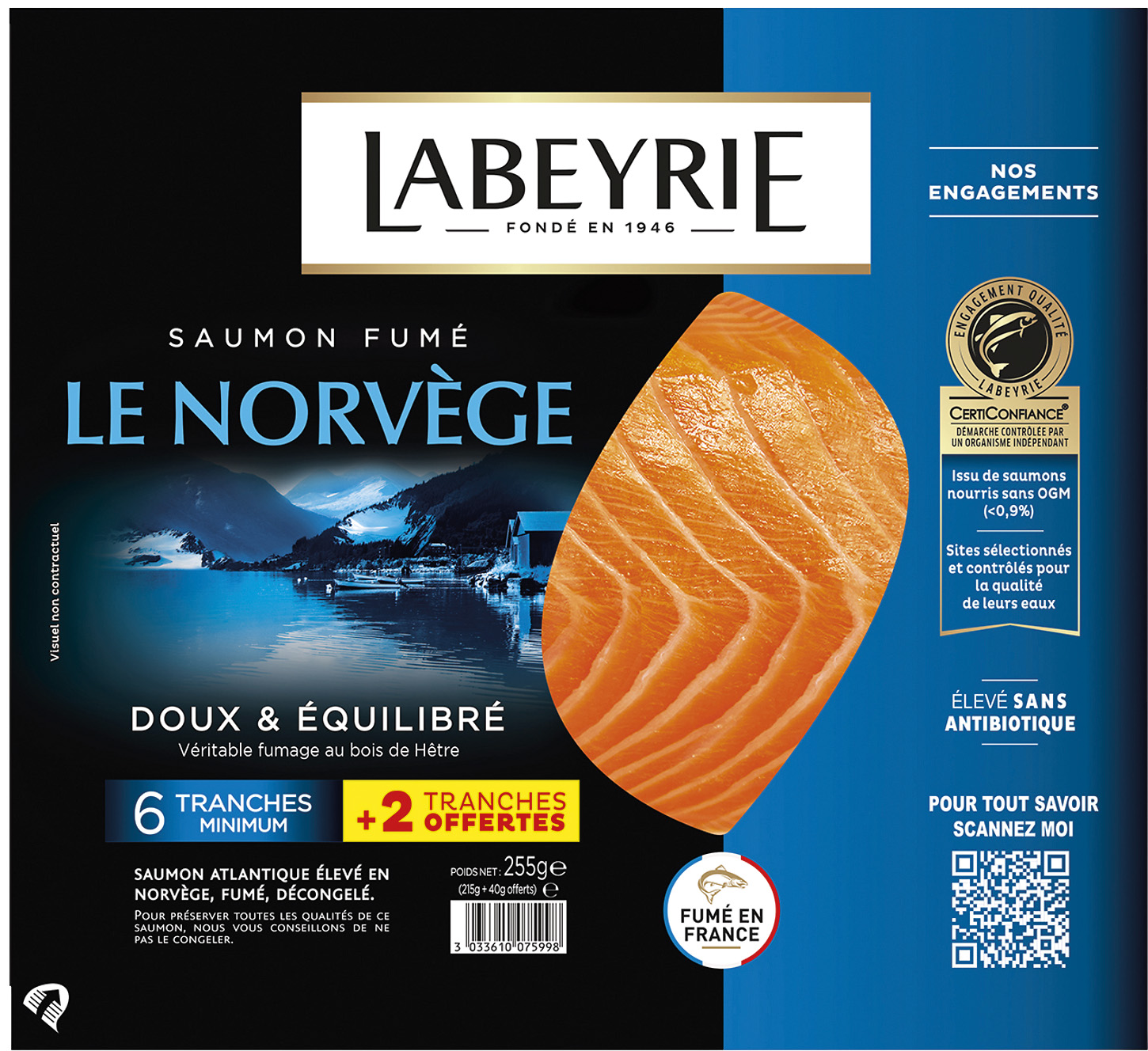 SAUMON FUME LABEYRIE