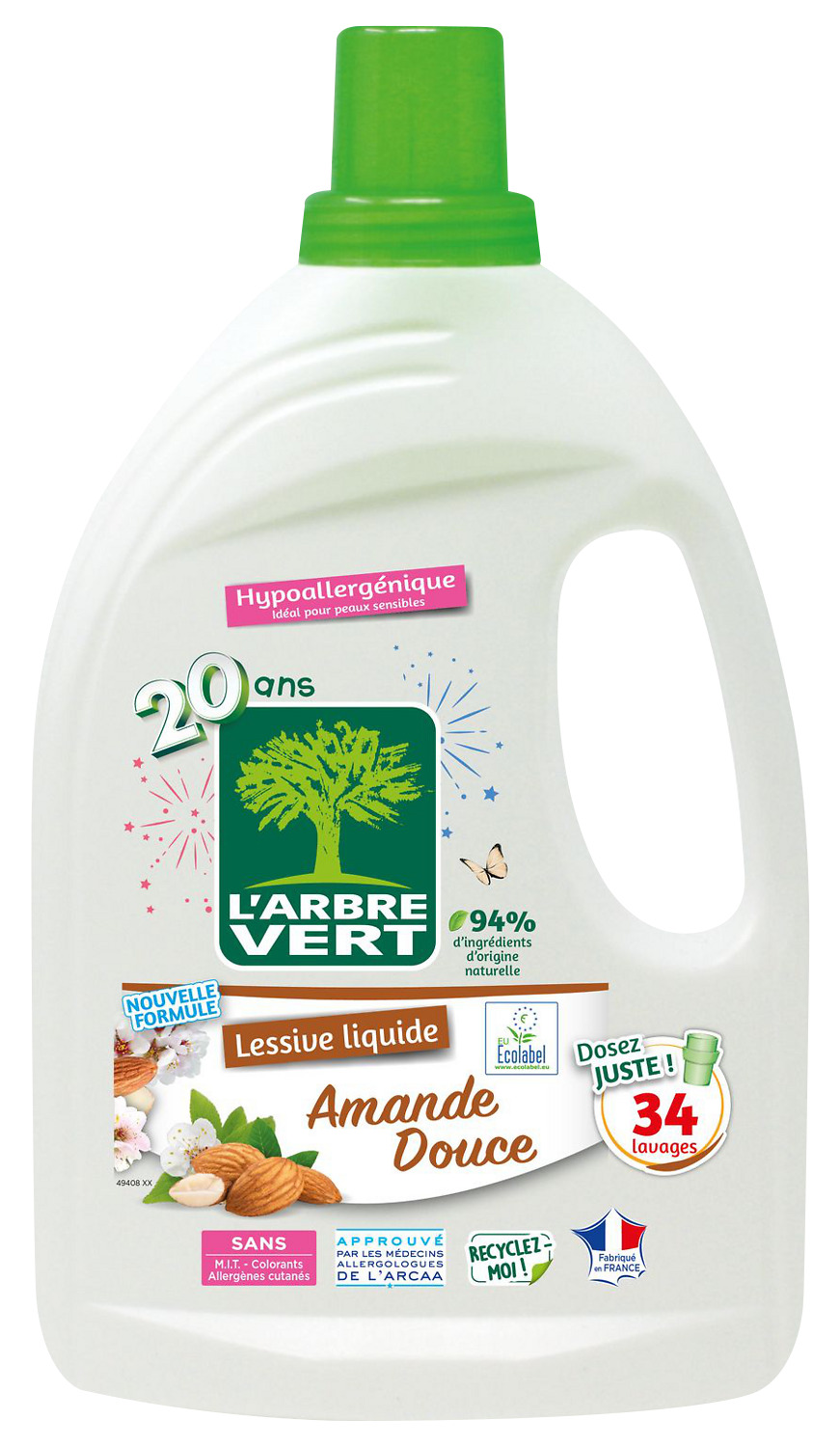 LESSIVE LIQUIDE L'ARBRE VERT