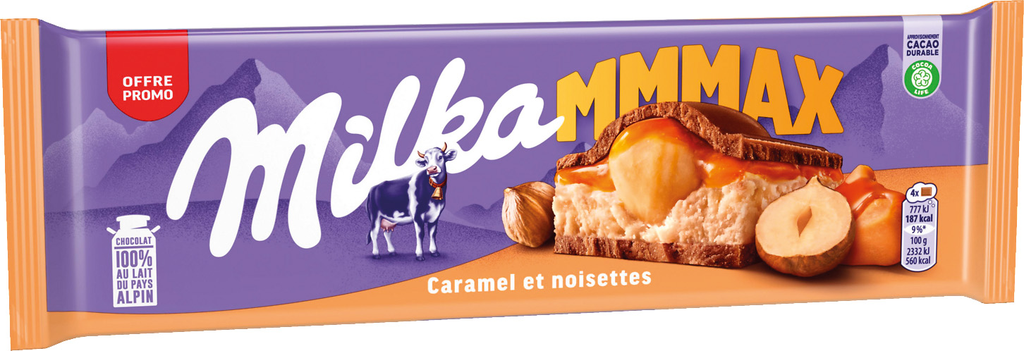 CHOCOLAT LAIT MILKA MAX