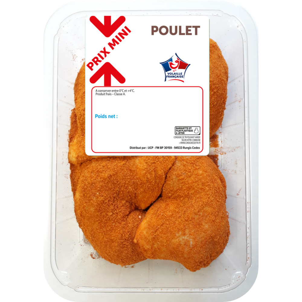 CUISSES DE POULET PAPRIKA  PRIX MINI