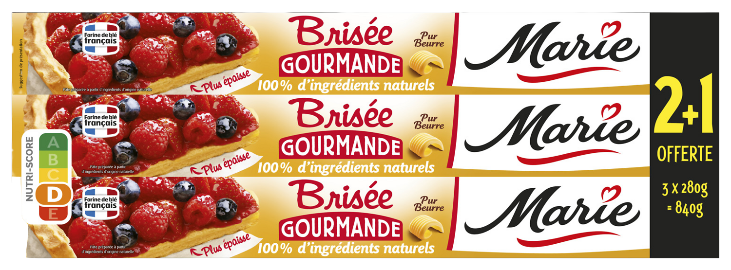 PATE PUR BEURRE MARIE