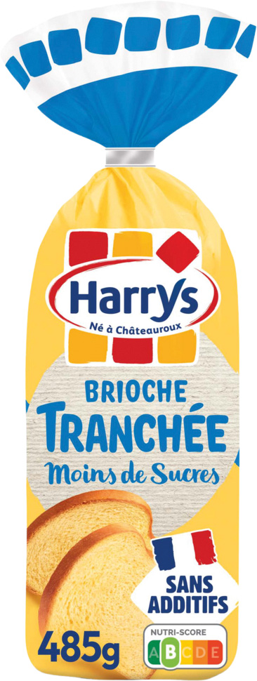 BRIOCHE TRANCHEE SANS ADDITIF HARRYS