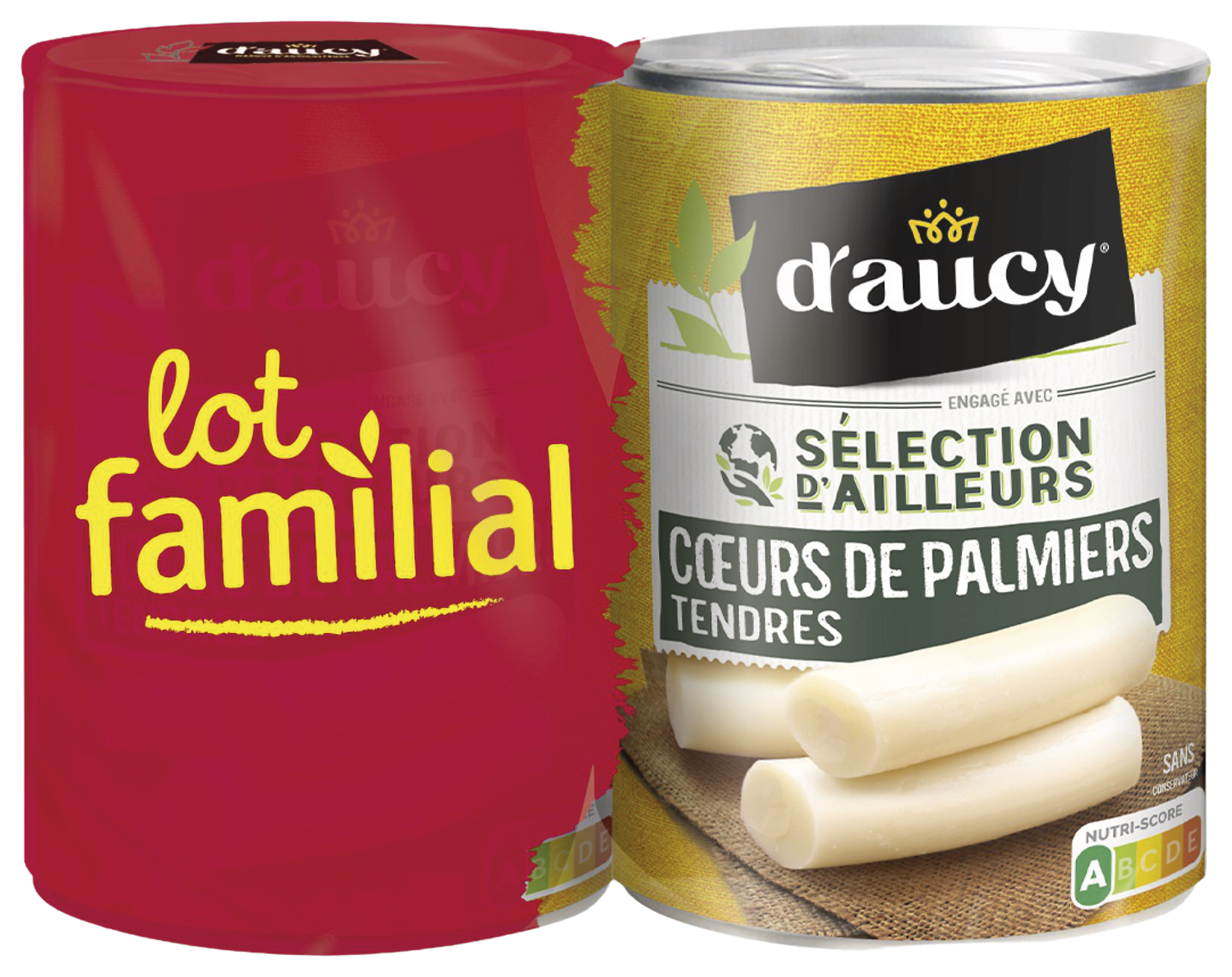 COEURS DE PALMIERS TENDRES D'AUCY