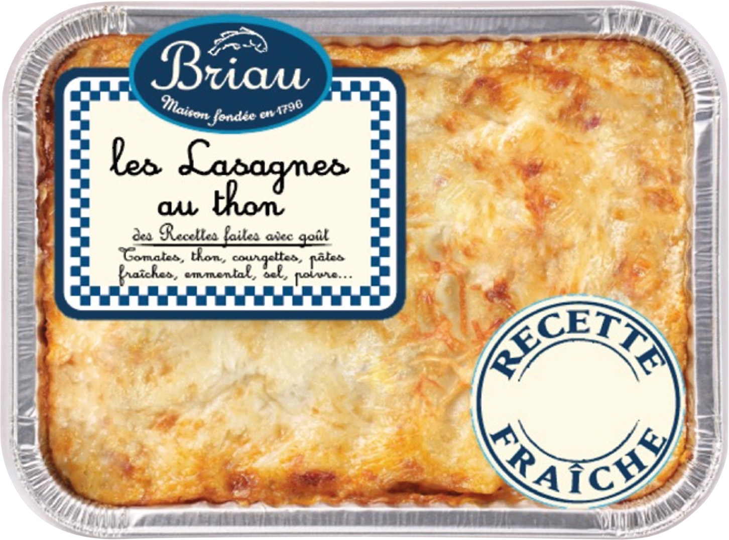 LASAGNE AU THON MAISON BRIAU