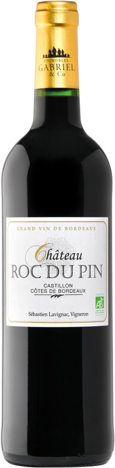 CASTILLON CÔTES DE BORDEAUX AOP ROUGE CHÂTEAU ROC DU PIN 2022