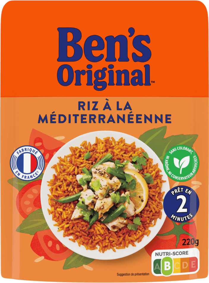 RIZ CUISINE PRET EN 2 MINUTES BEN'S ORIGINAL