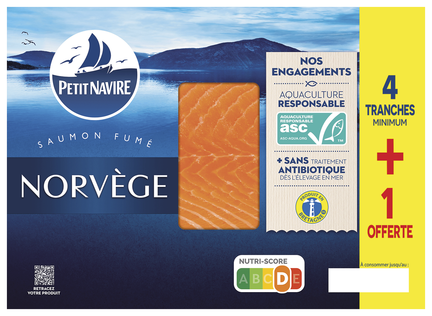 SAUMON FUME PETIT NAVIRE