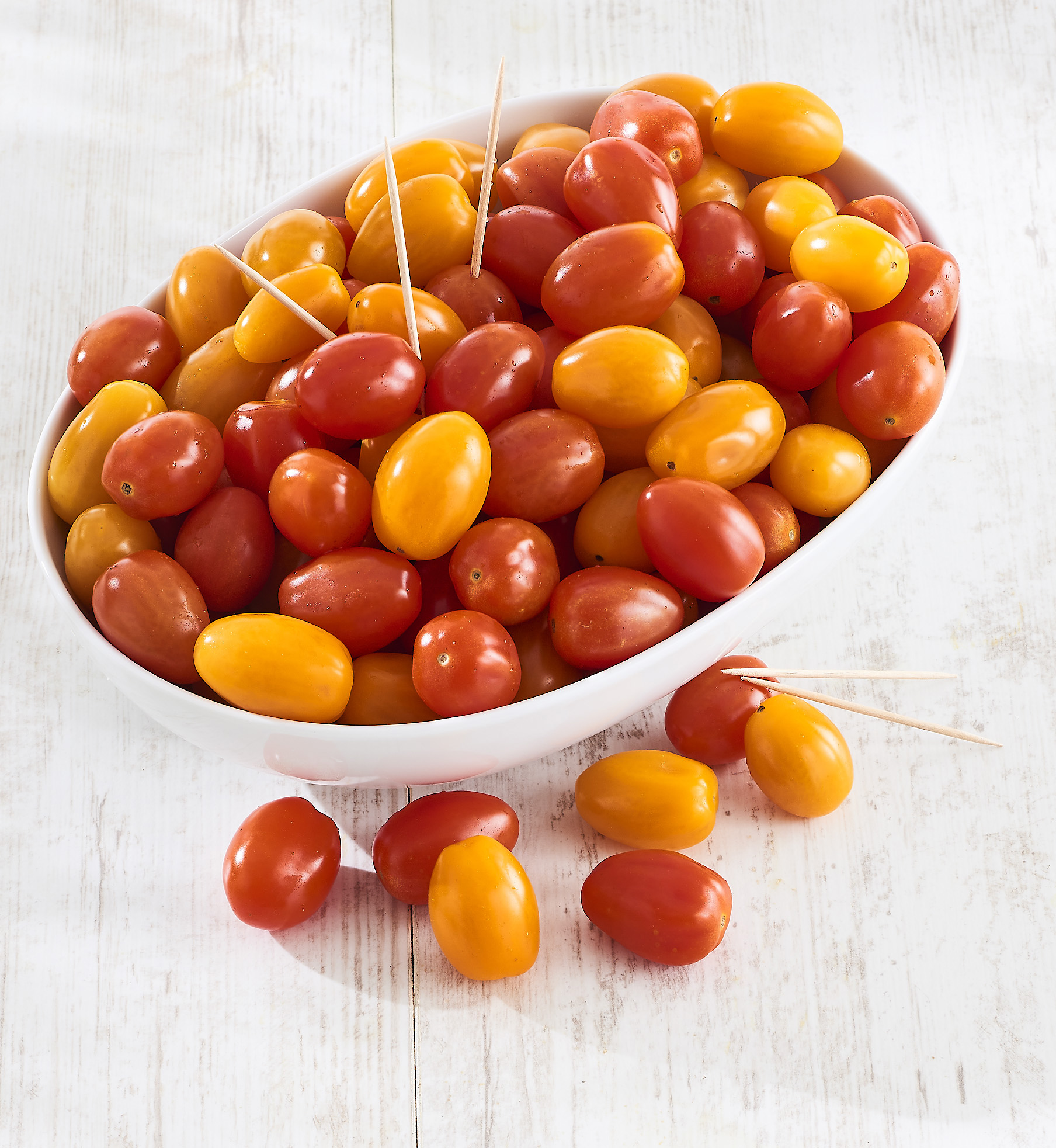 TOMATE CERISE ALLONGEE OU MELANGEE