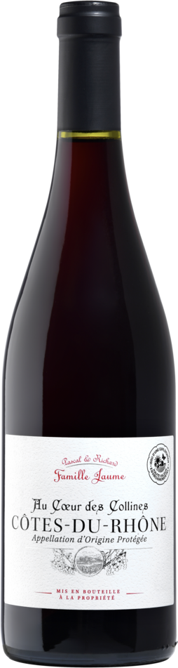CÔTES DU RHÔNE AOP ROUGE FAMILLE PASCAL & RICHARD JAUME AU CŒUR DES COLLINES 2023