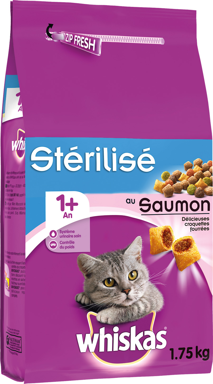 CROQUETTES CHAT STERILISE WHISKAS