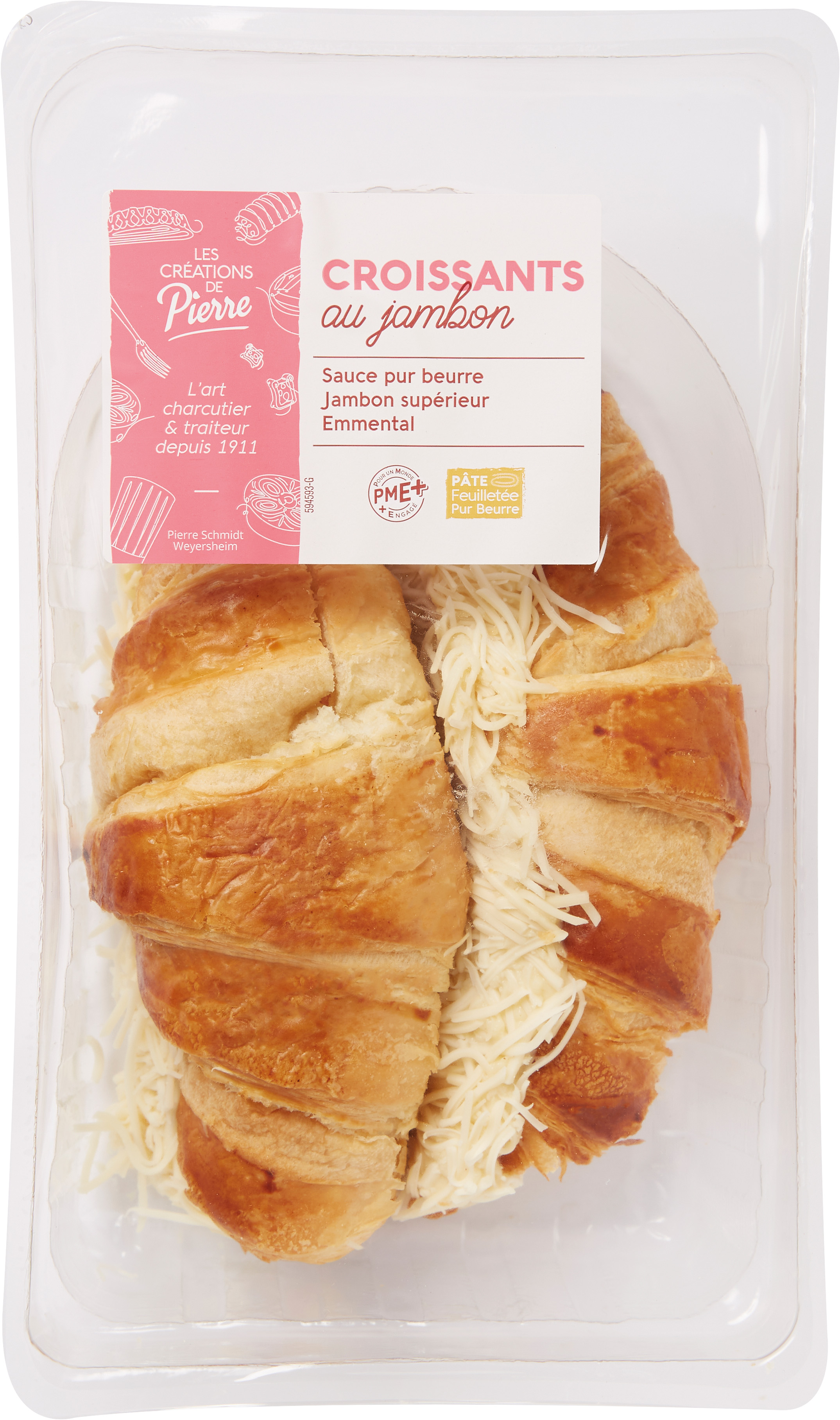 CROISSANT AU JAMBON  PIERRE SCHMIDT