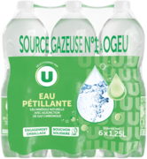 EAU MINERALE NATURELLE GAZEUSE U