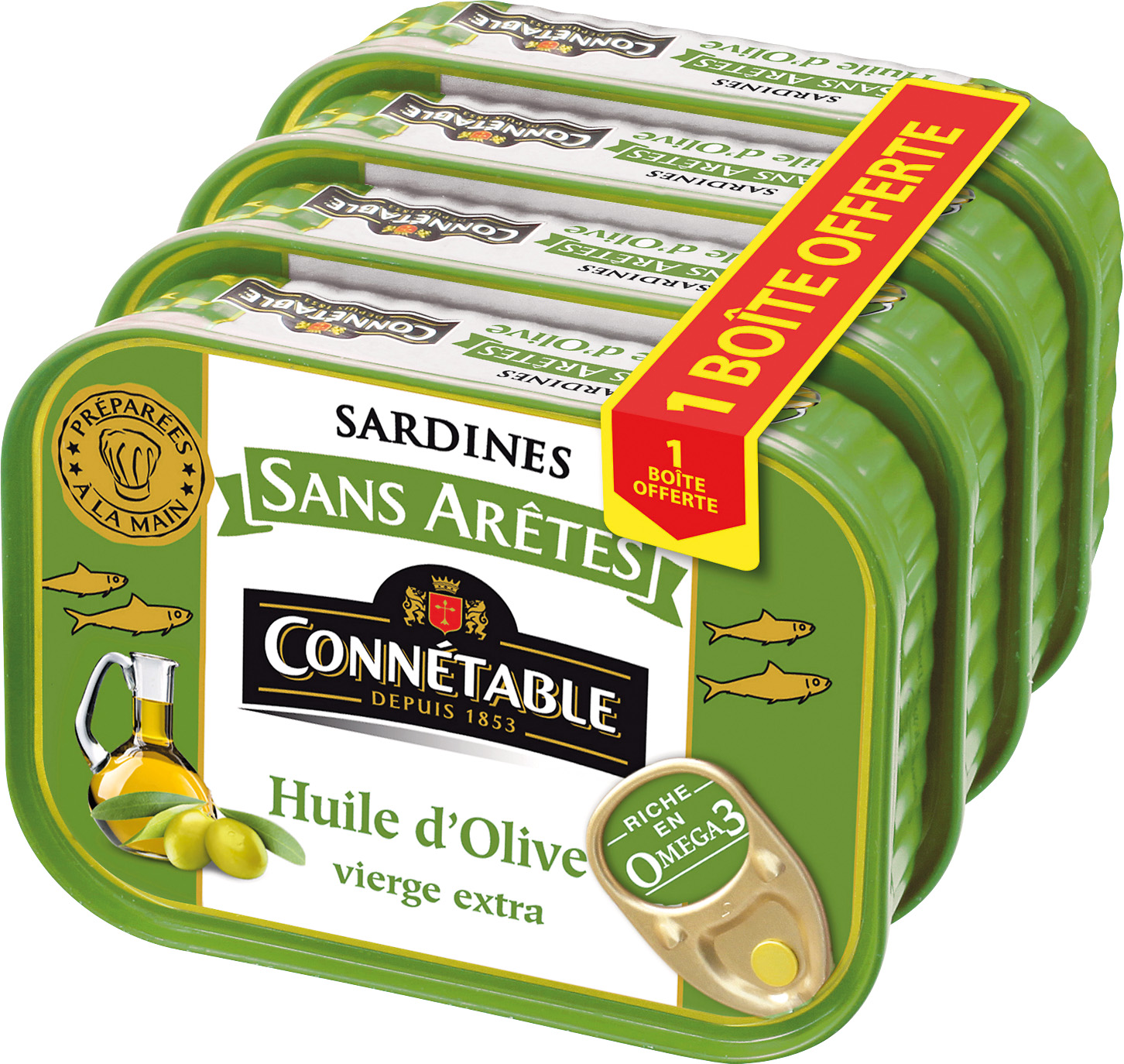 SARDINES SANS ARETES CONNETABLE