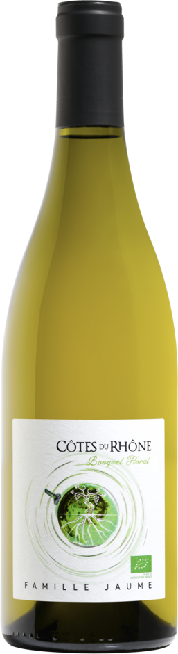 CÔTES DU RHÔNE AOP BLANC FAMILLE JAUME BOUQUET FLORAL 2024