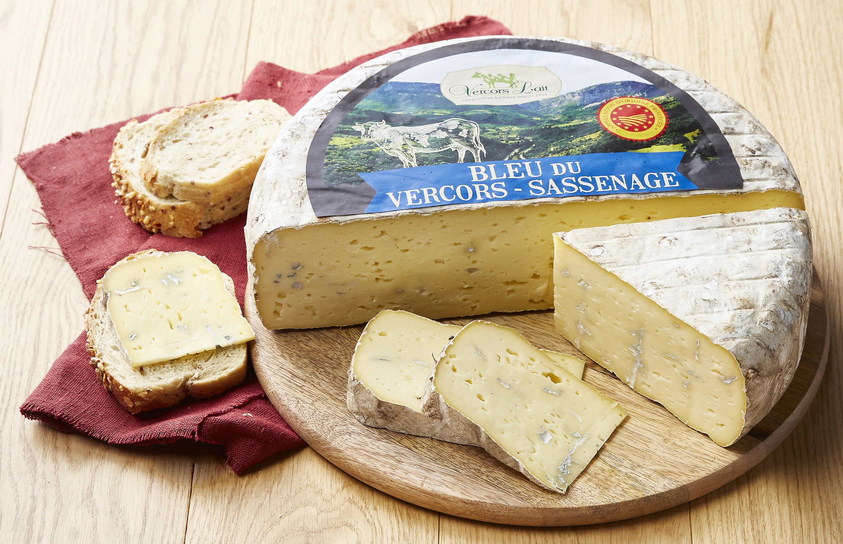 BLEU DU VERCORS SASSENAGE AOP VERCORS LAIT