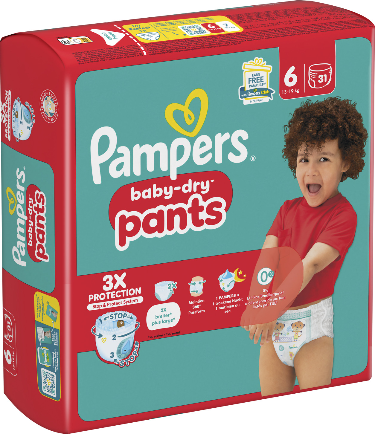 CHANGES PAMPERS BABY-DRY