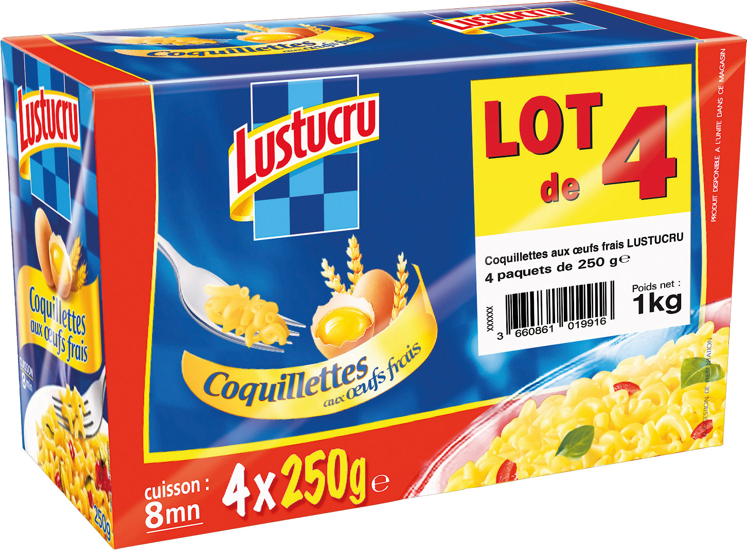 PATES AUX OEUFS LUSTUCRU