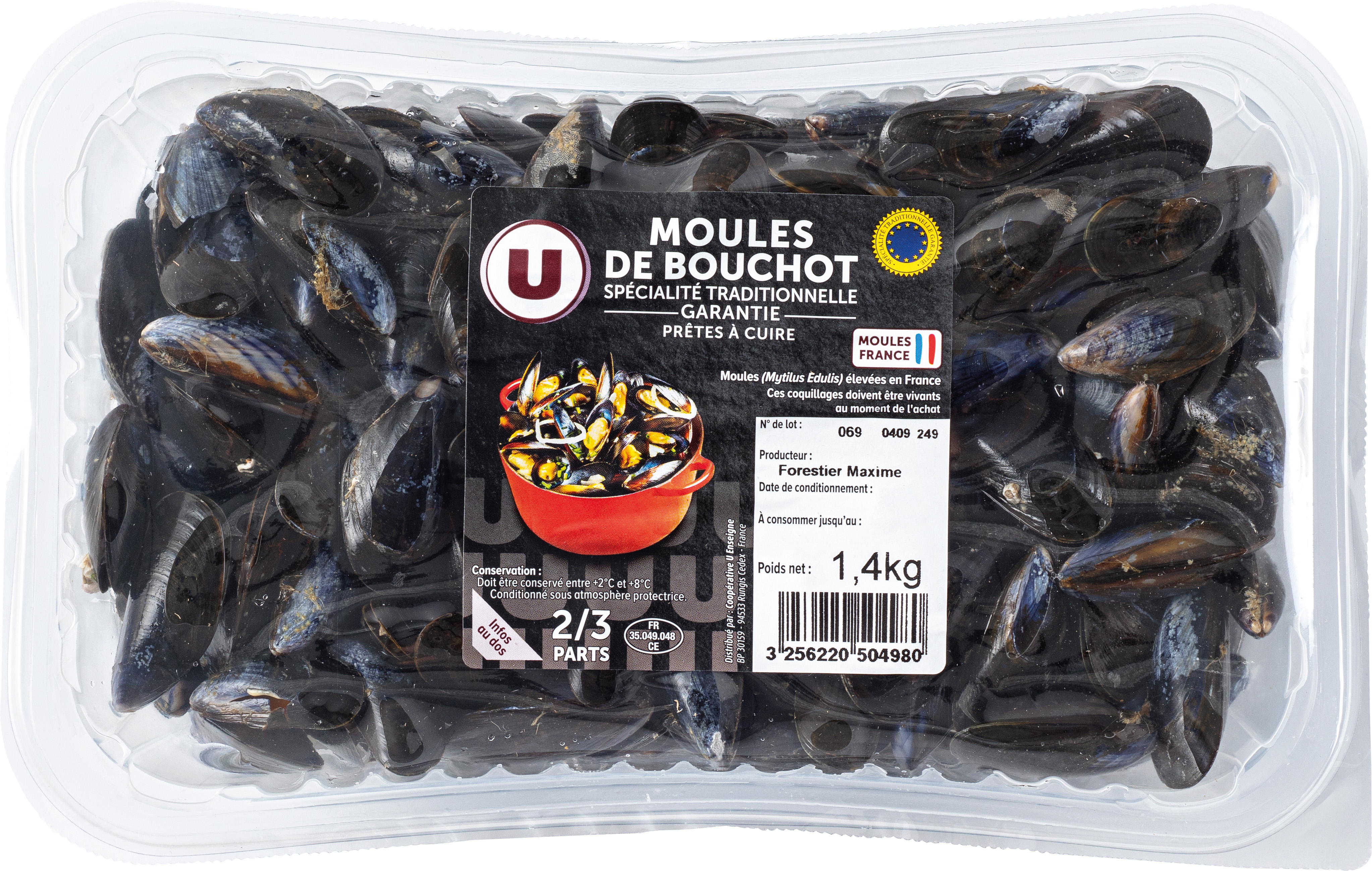 MOULES DE BOUCHOT STG U