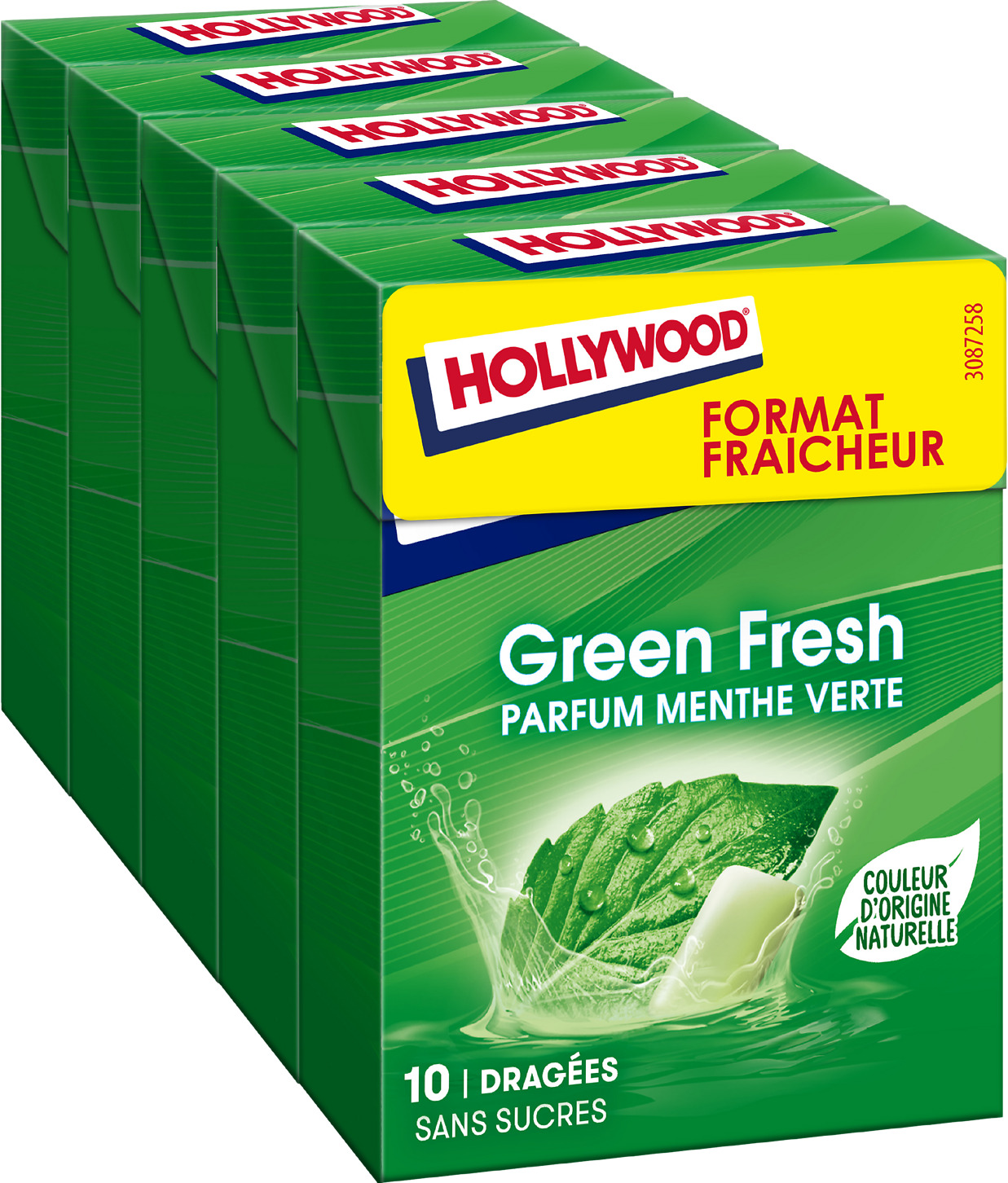 CHEWING-GUM SANS SUCRES HOLLYWOOD