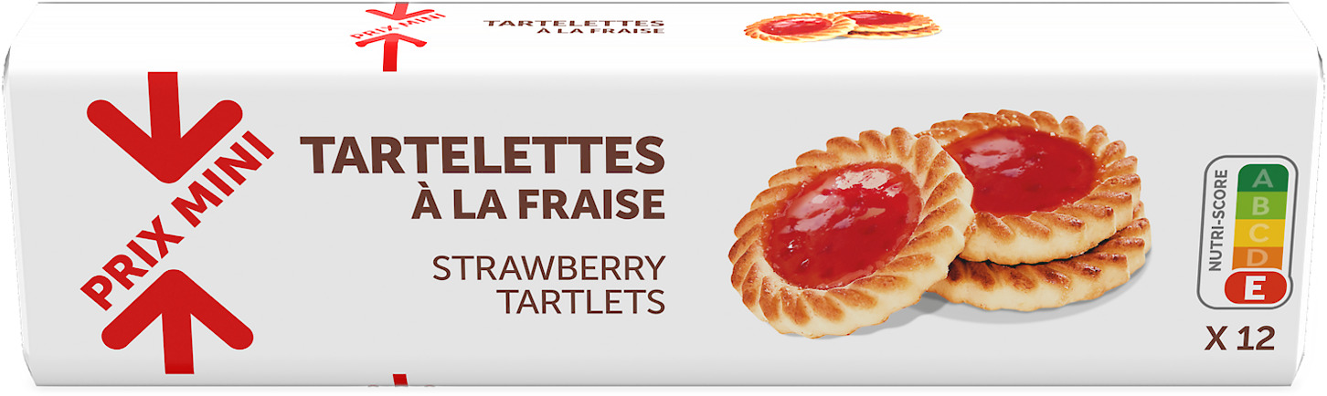 TARTELETTES FRAISE PRIX MINI