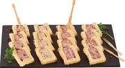 PLATEAU DE PETITS PÂTÉS EN CROÛTE COCKTAIL 4 SAVEURS