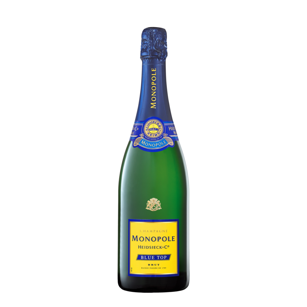 CHAMPAGNE AOP BRUT MONOPOLE HEIDSIECK & CO BLUE TOP