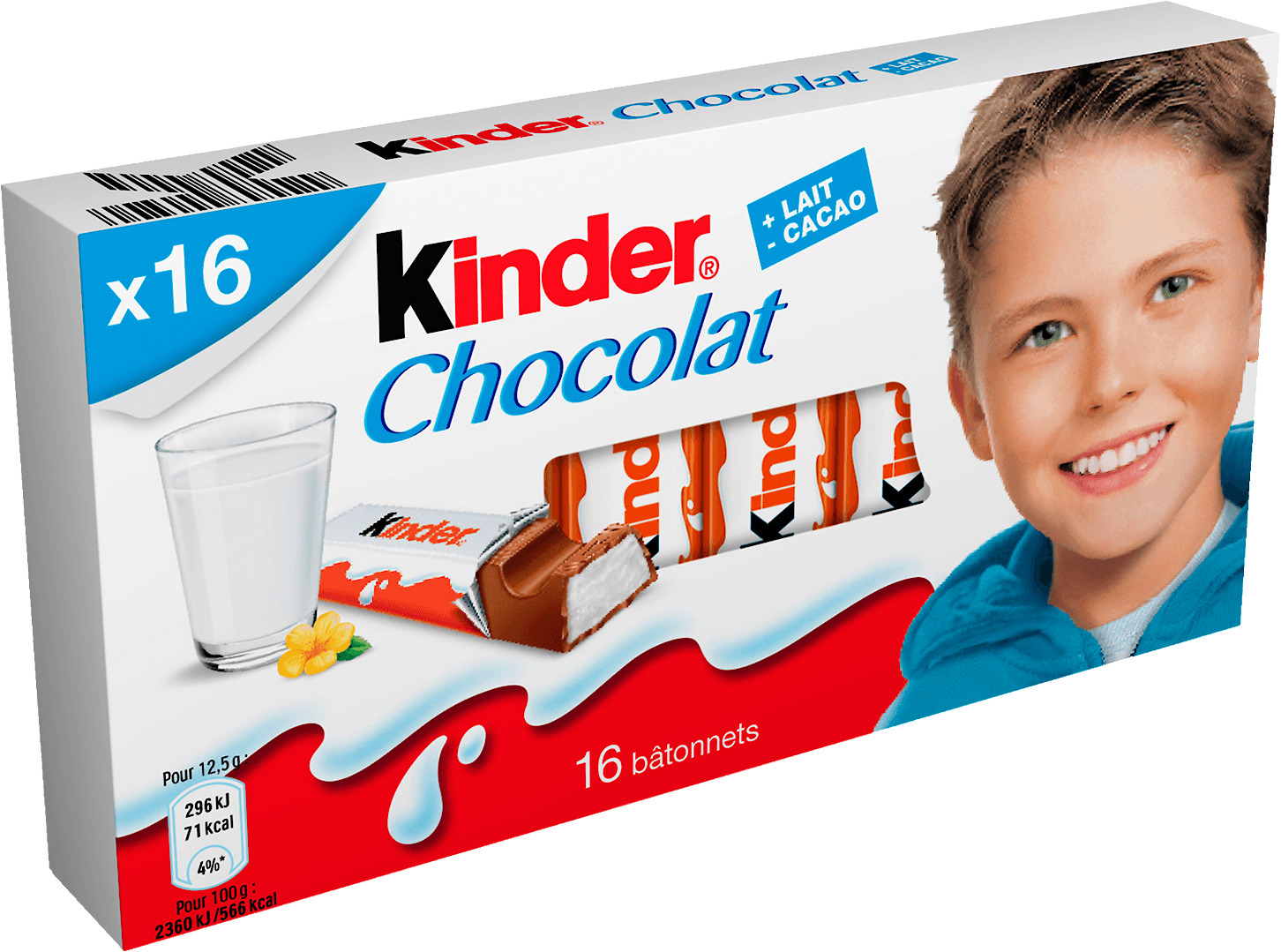 BARRES CHOCOLATEES KINDER