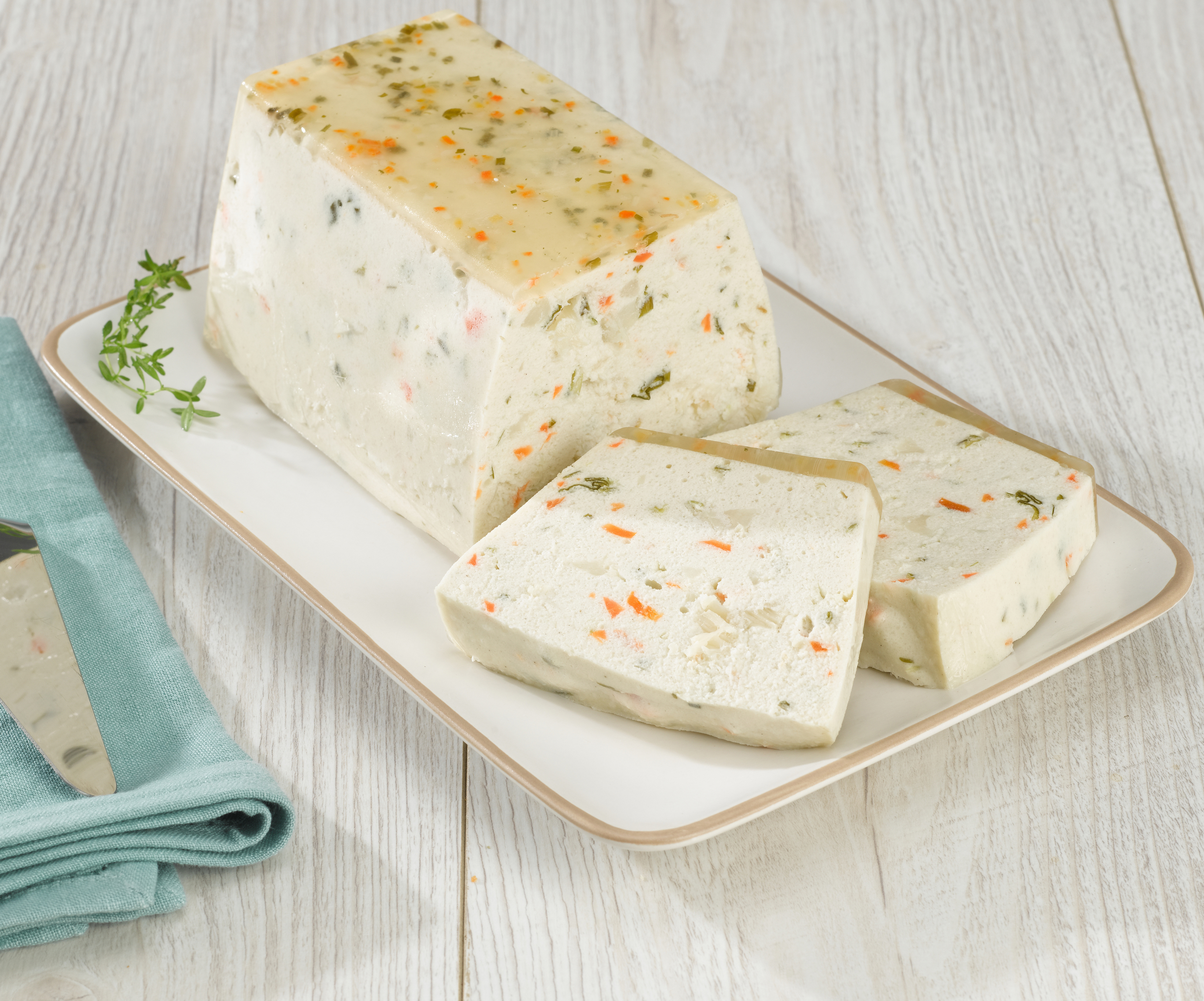 TERRINE AUX NOIX DE SAINT-JACQUES À LA BRETONNE