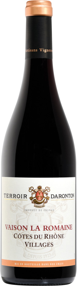 CÔTES DU RHÔNE VILLAGES VAISON-LA-ROMAINE AOP ROUGE TERROIR DARONTON 2023