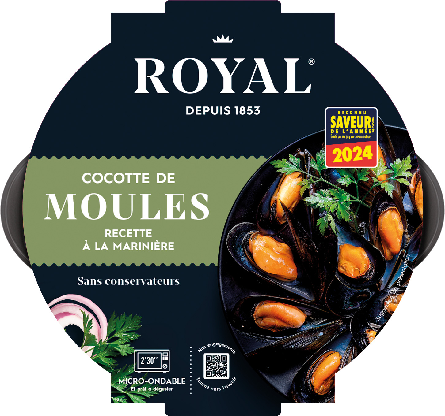 MOULES CUITES MARINIERE ROYAL