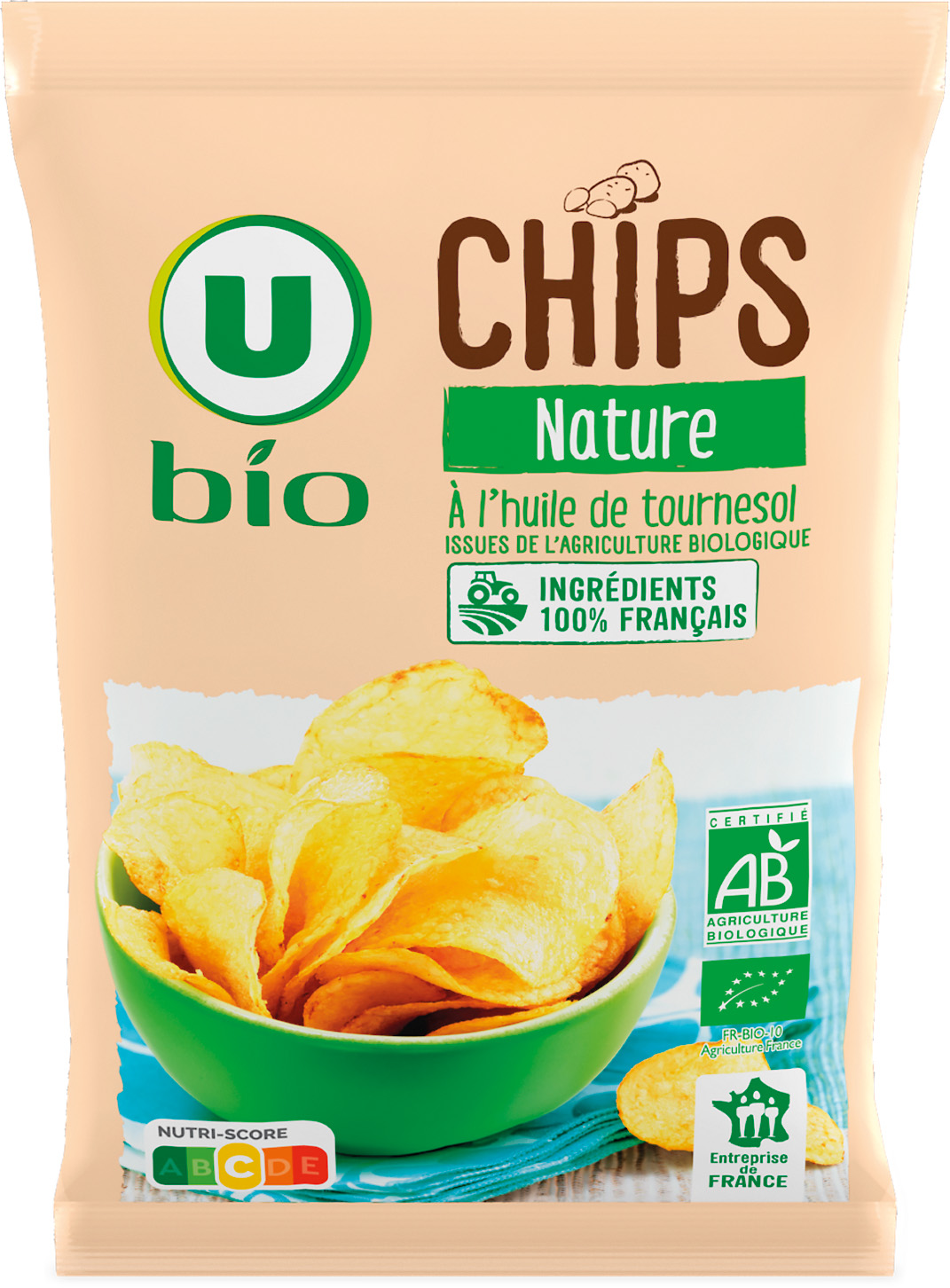CHIPS NATURE U BIO