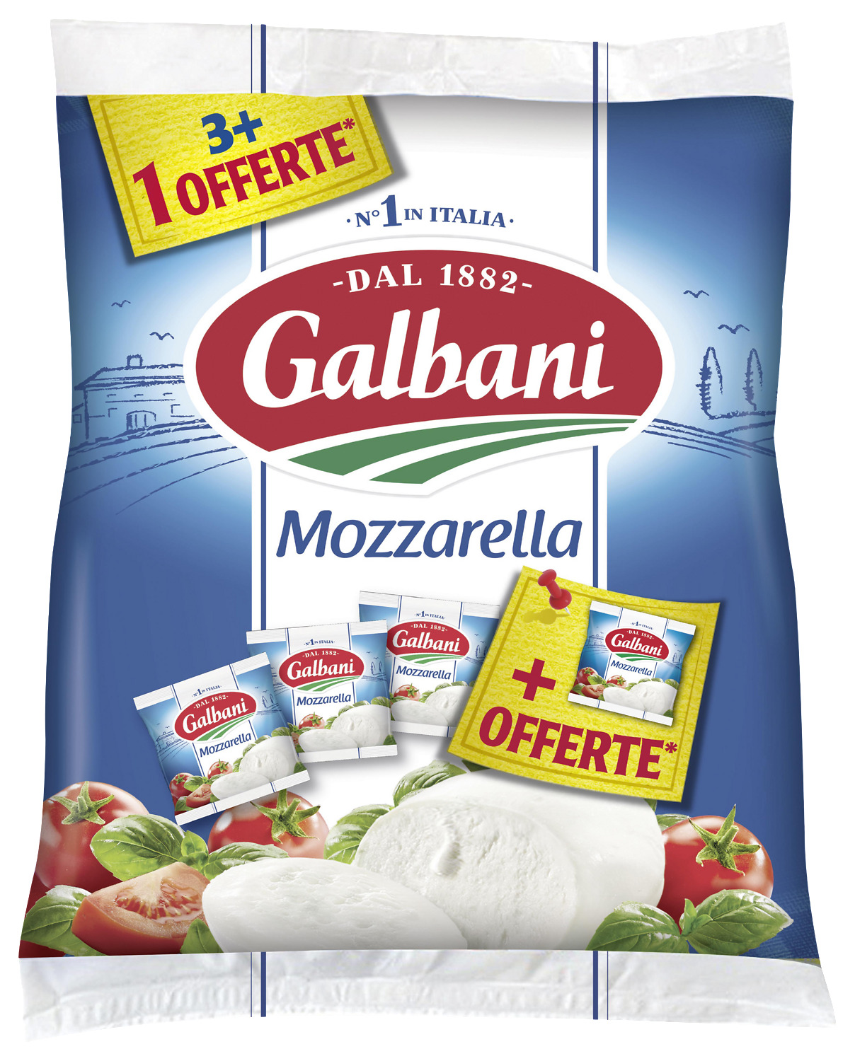 MOZZARELLA PASTEURISE GALBANI