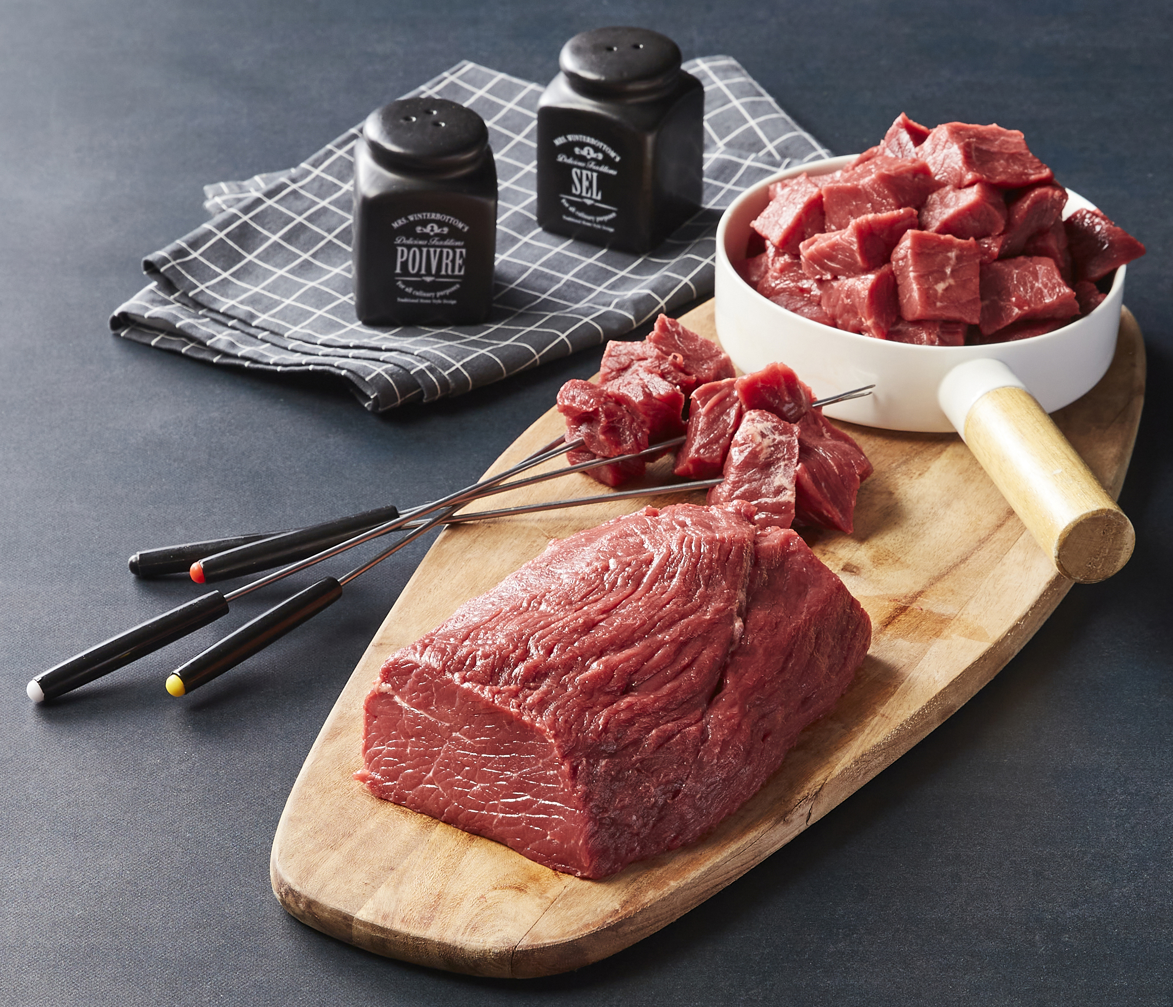 VIANDE BOVINE
                                PIECE A FONDUE