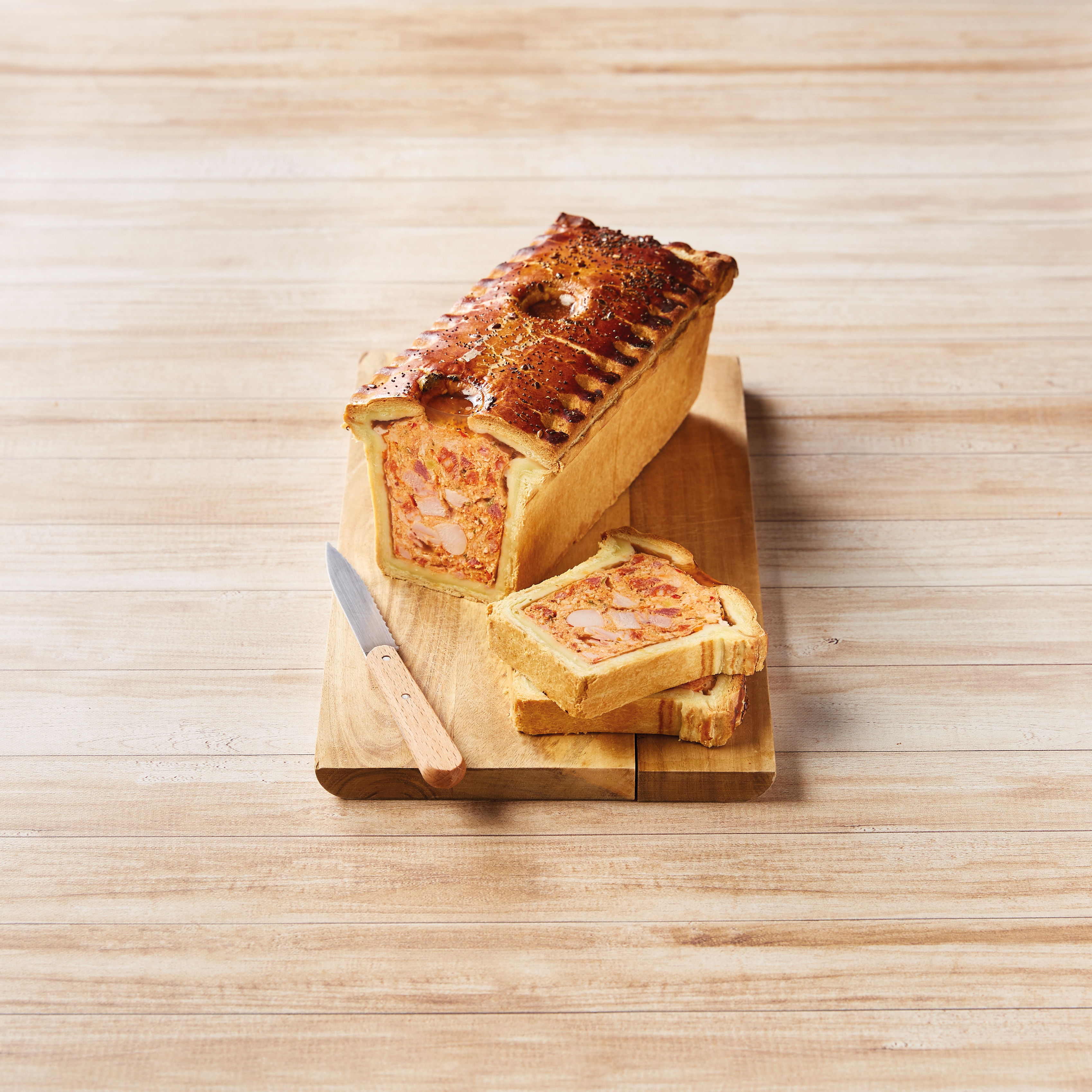 PÂTÉ EN CROÛTE DE VOLAILLE AU CHORIZO MAISON BOLARD
