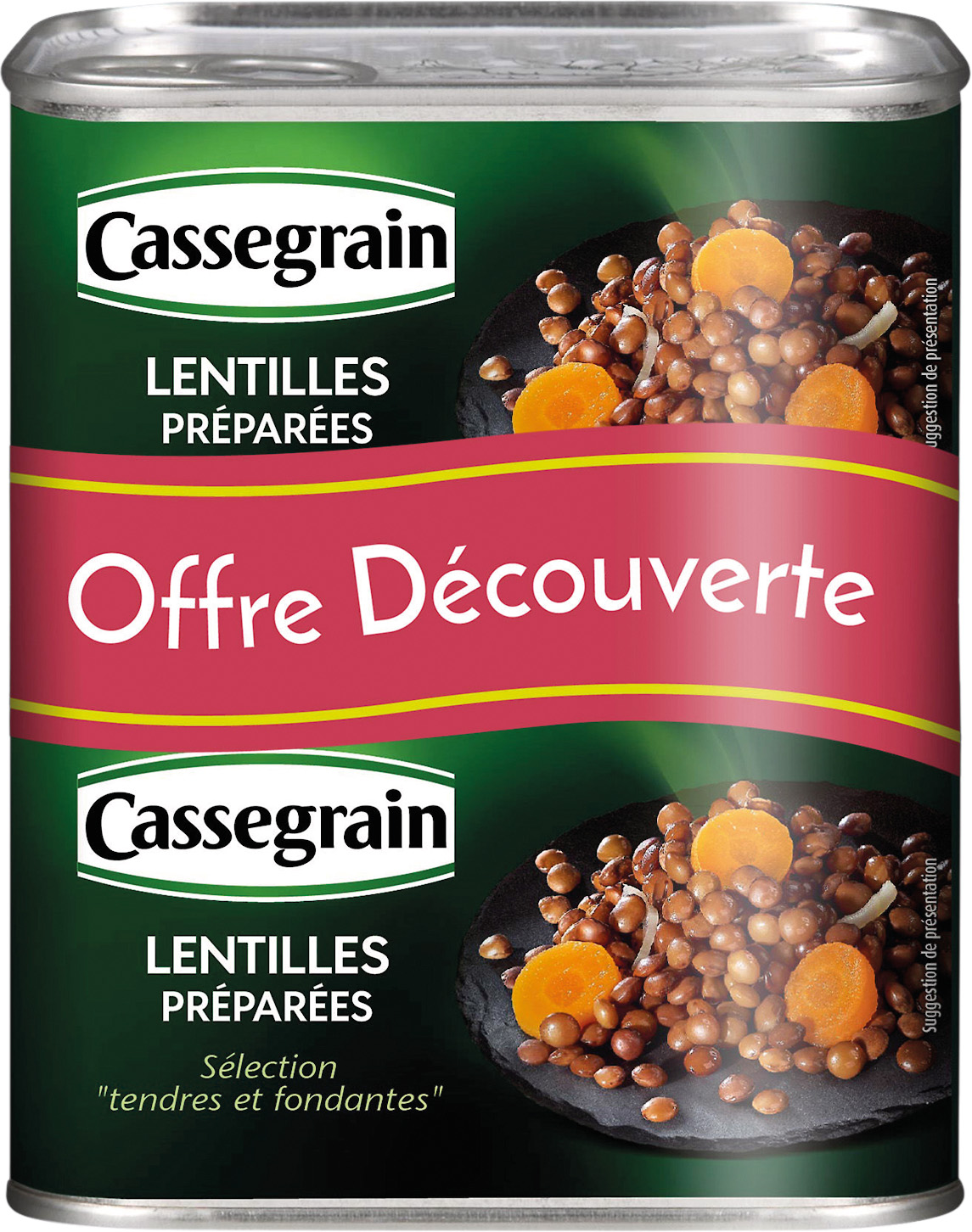 LEGUMES PREPARES CASSEGRAIN