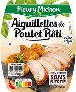 AIGUILLETTES DE POULET ROTI CONSERVATION SANS NITRITE FLEURY MICHON