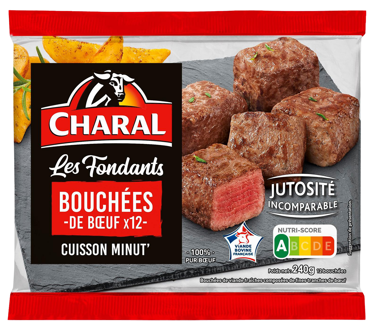 BOUCHEES OU TENDRE DE BŒUF CHARAL