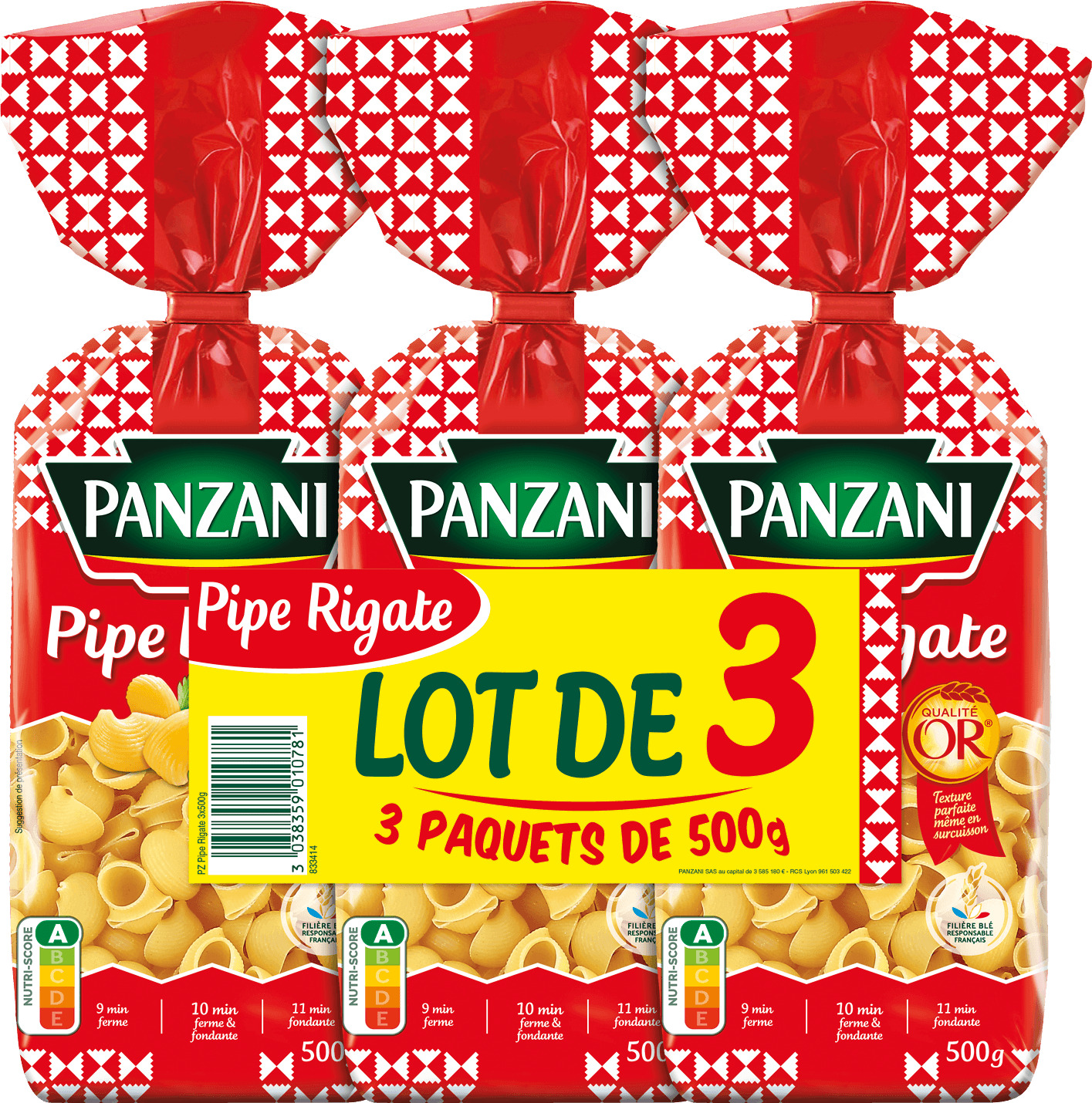PATES CREATIVES PANZANI