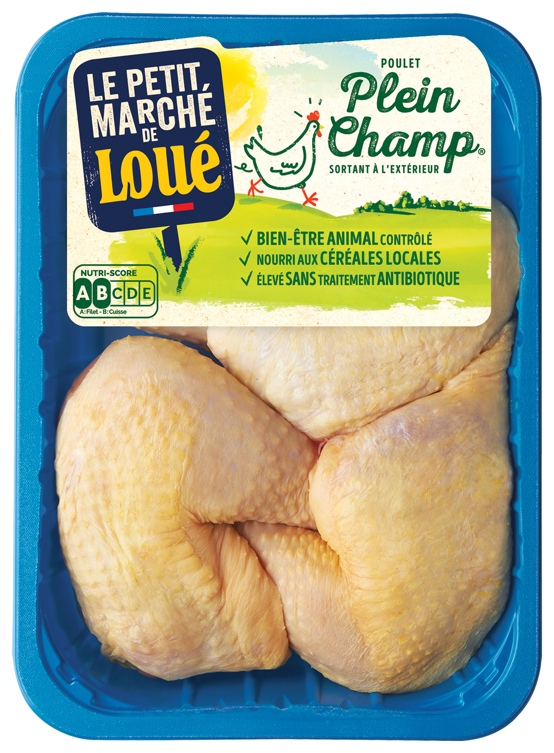 CUISSE DE POULET PLEIN CHAMP DE LOUE