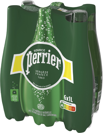 EAU MINERALE NATURELLE GAZEUSE PERRIER